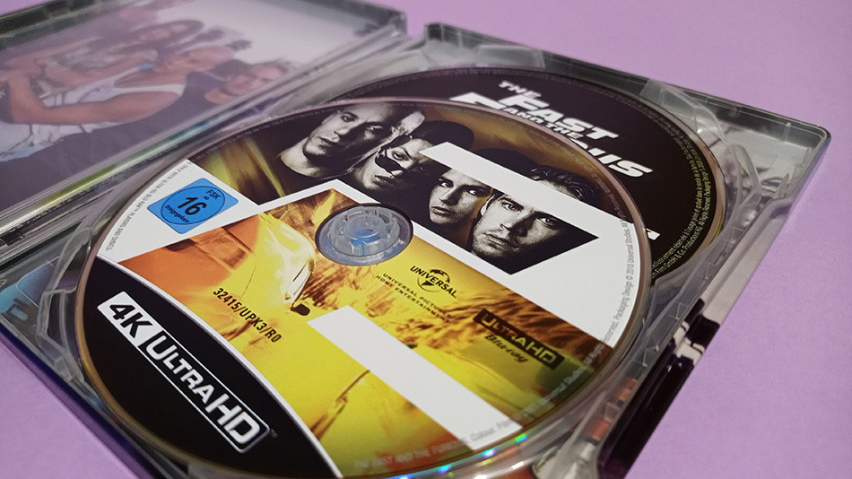 Fotografías del Steelbook de The Fast and the Furious (A Todo Gas) en UHD 4K 15