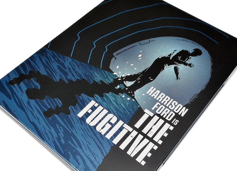 Fotografías del Steelbook de El Fugitivo en UHD 4K y Blu-ray 10