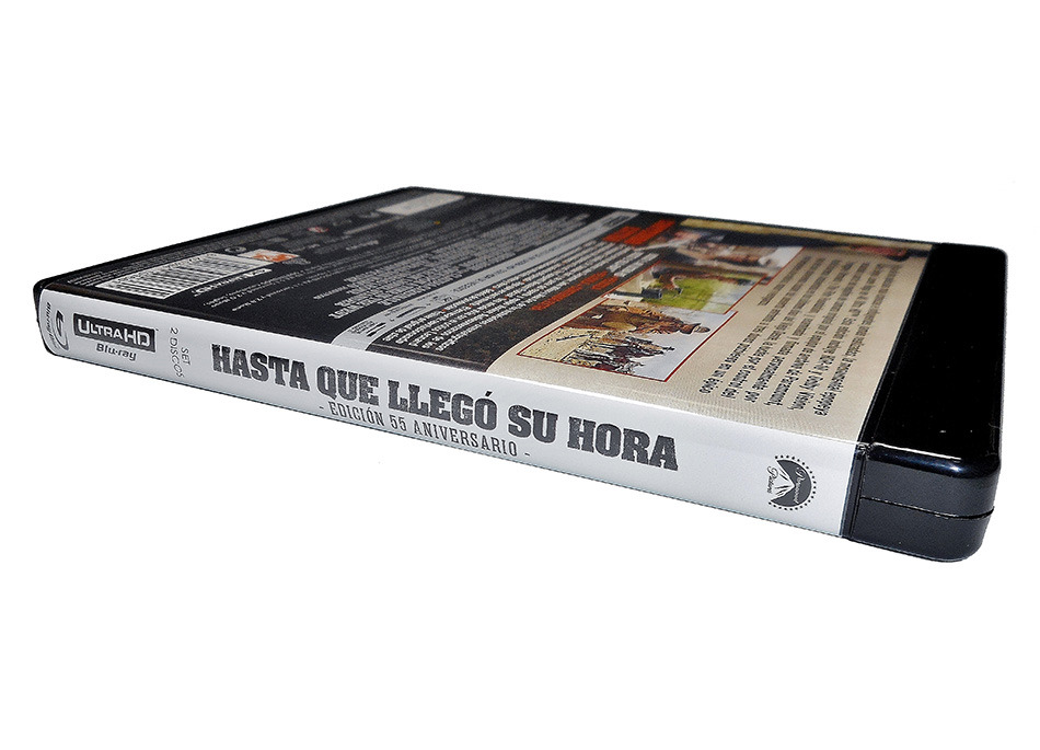 Fotografías de la edición coleccionista de Hasta que Llegó su Hora en UHD 4K 8