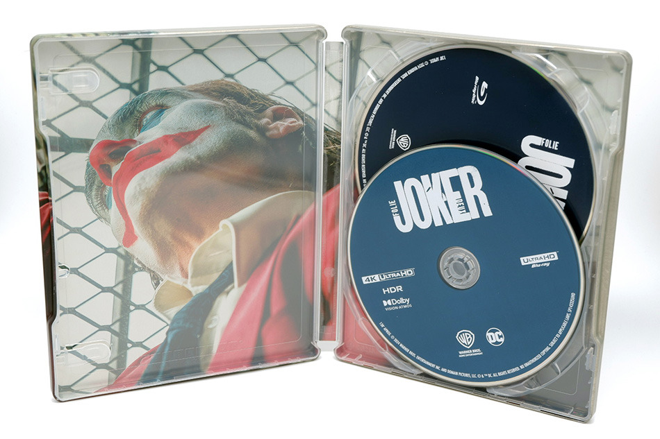Fotografías del Steelbook de Joker: Folie à Deux en UHD 4K y Blu-ray 12
