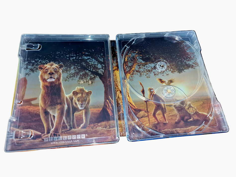 Fotografías del Steelbook de Mufasa: El Rey León en UHD 4K y Blu-ray 13