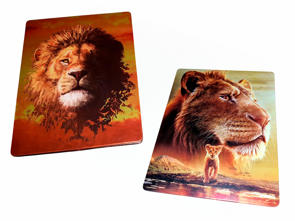 Fotografías del Steelbook de Mufasa: El Rey León en UHD 4K y Blu-ray 17