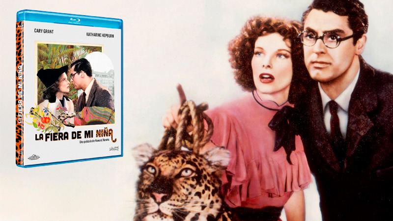 La Fiera de mi Niña en Blu-ray, con Cary Grant y Katharine Hepburn