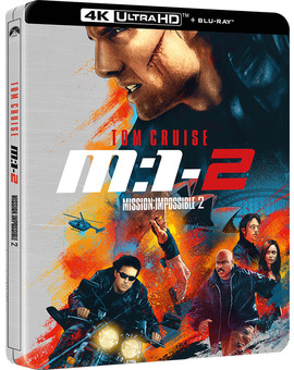Steelbook de Misión: Imposible 2 en UHD 4K y Blu-ray