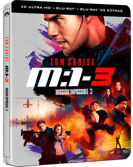 Steelbook de Misión: Imposible 3 en UHD 4K y Blu-ray