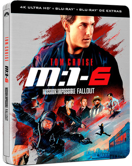 Steelbook de Misión: Imposible - Fallout en UHD 4K y Blu-ray